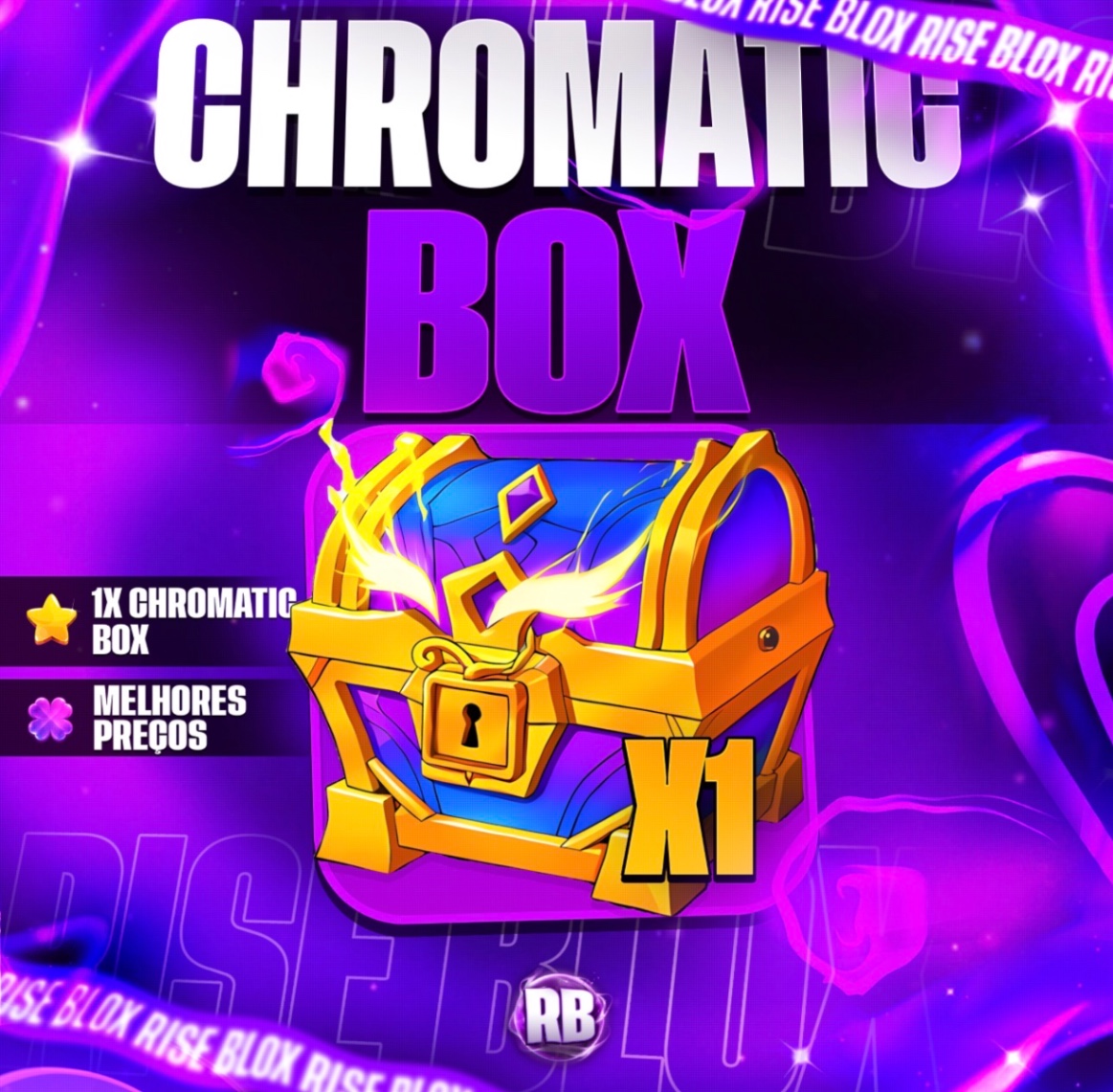 🎁 1X Chromatic Box (Na Sua Conta) [199 Robux]
