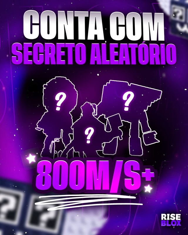 「🎁」BRAINROT SECRETO 800 à 900 M/S+