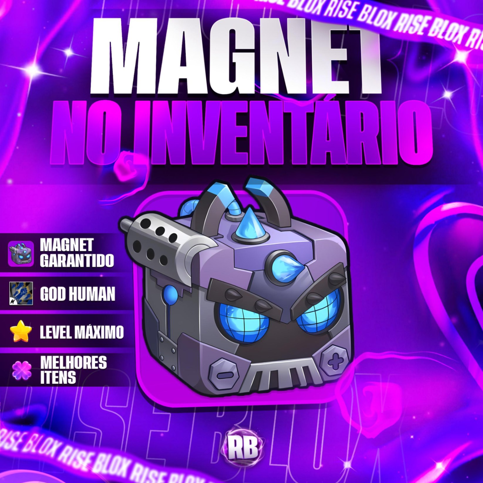 🧲 MAGNETIC NO INVENTARIO GARANTIDO