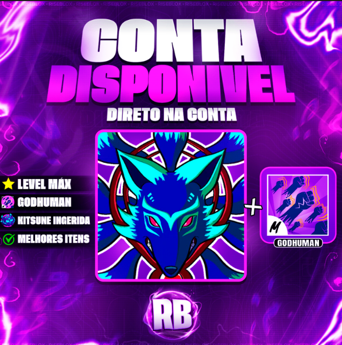 🦊 KITSUNE INGERIDA + GODHUMAN + LEVEL MÁX