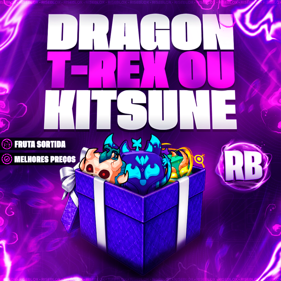 🦊🐲🐯 DRAGON, T-REX OU KITSUNE NO INVENTÁRIO [🔥 Popular 🔥]