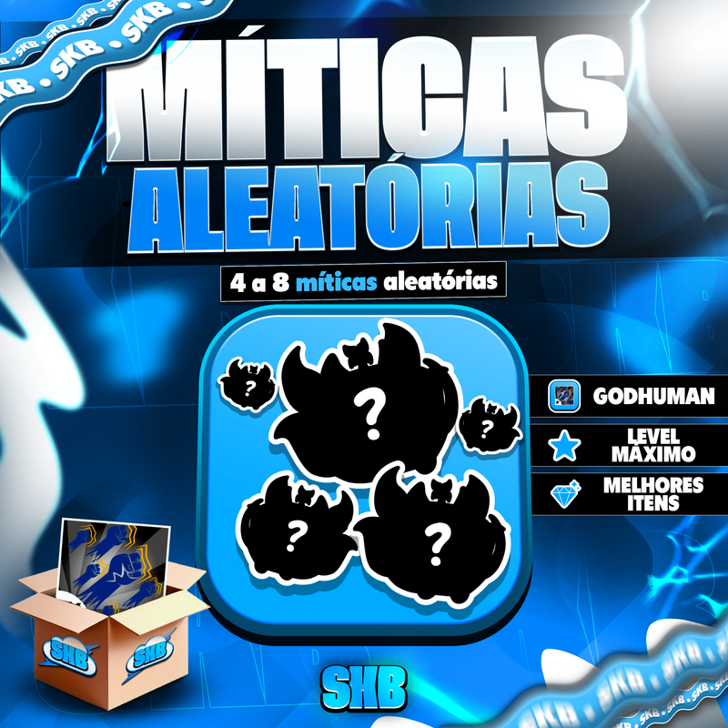 🍓 4 A 8 FRUTAS MÍTICAS ALEATÓRIAS + LEVEL 2800 (MAX)