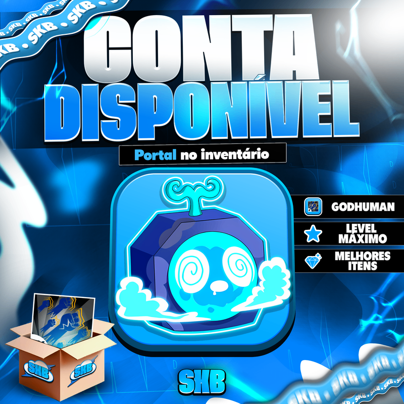 🌀 PORTAL NO INV + LEVEL MÁXIMO (2800) + GODHUMAN